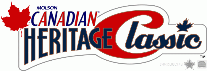 NHL Heritage Classic 2003-2004 Logo vinyl decal